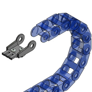 Flexible Cable Track Mounting Brackets